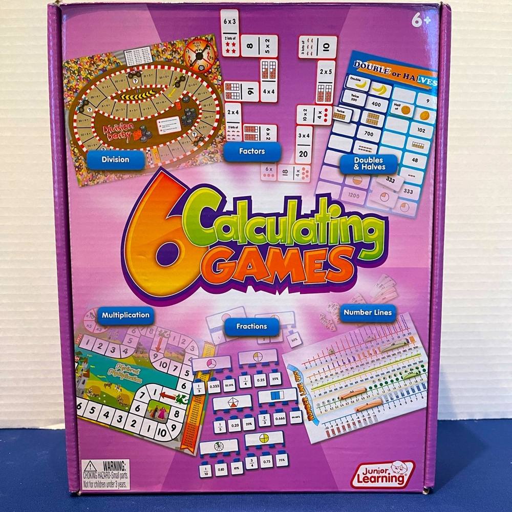 Calculation Games Learning Games Set